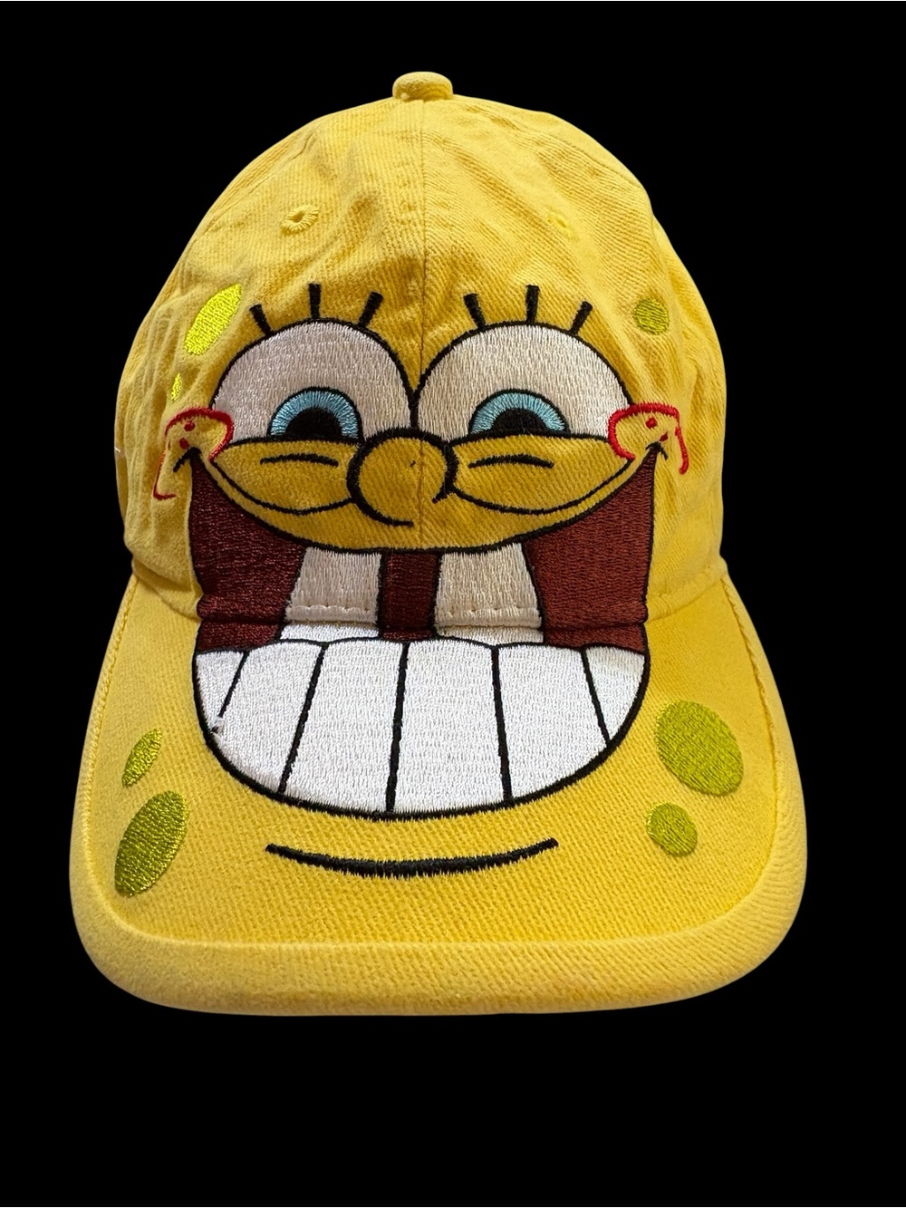 Retro 2005 Spongebob
Squarepants Universal Studios
Face Yellow Kids Hat Cap
